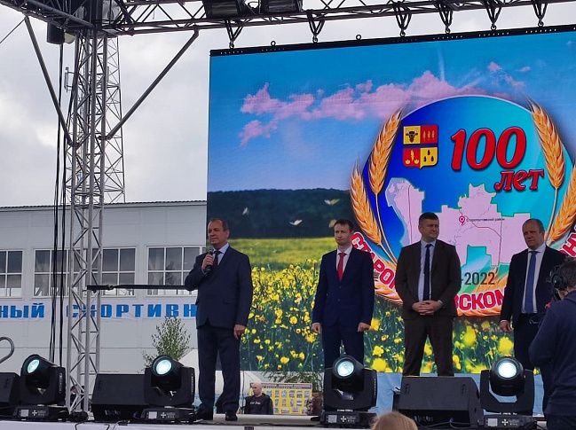 Старополтавский район Волгоградской области отметил свой 100-летний юбилей
