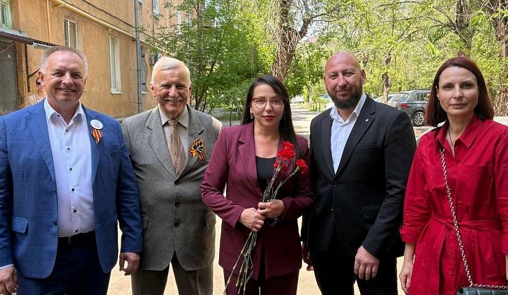 Митинг в память о ветеране