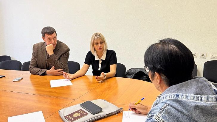 Мария Аплеталина провела прием граждан