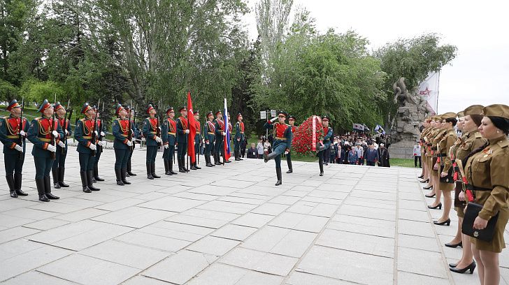 В Волгоградской области проходят торжества в честь Дня Победы 