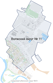 Избирательный округ № 11 - Волжский