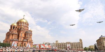 День Победы: в Волгоградской области состоялся торжественный парад