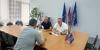 Дмитрий Григоров провел личный прием участников СВО 
