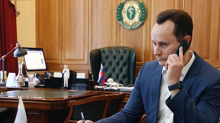 Владимир Шкарин  провел прием граждан по вопросам здравоохранения