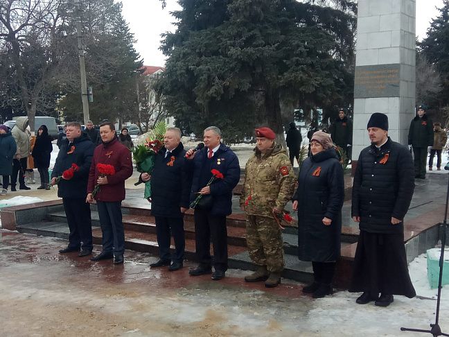 В Михайловке почтили память защитников Сталинграда