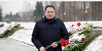 Поздравление Юрия Марамыгина с Днем полного освобождения Ленинграда от фашистской блокады (1944 г.) 