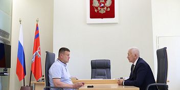 Александр Блошкин провел встречу с Героем России Андреем Тимошенко