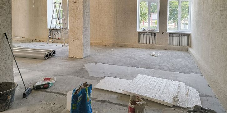 Ремонт в Жирновской центральной районной библиотеки