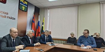 Рабочая встреча в Жирновском районе