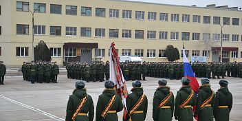В Волжском состоялась торжественная присяга молодых солдат