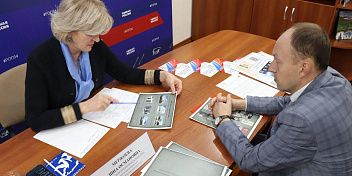 Зина Мержоева провела прием граждан