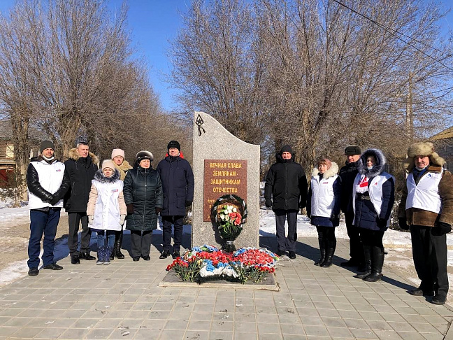 В Волгоградской области прошла акция «Защитим Память Героев» 