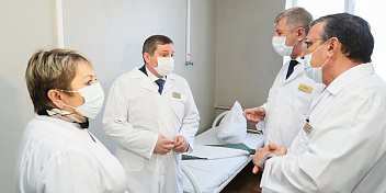В Волжском открылся госпиталь для лечения больных с коронавирусом и будет построена новая инфекционная больница