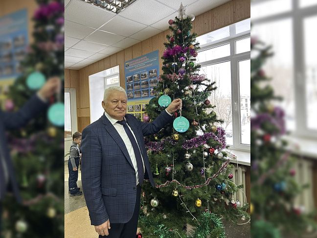 Александр Шевченко принял участие в акции « Елка желаний»