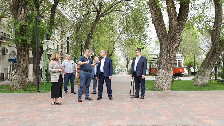 В Волгограде оценили содержание объектов благоустройства