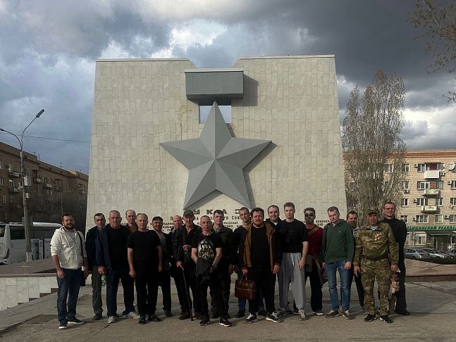 Город-герой Волгоград снова встречает СВОих