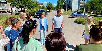 Ремонт дорожного покрытия  -  на депутатском контроле