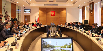 В региональном парламенте выбрали проект строительства  моста через Волгу