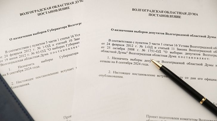Волгоградская областная Дума объявила дату выборов