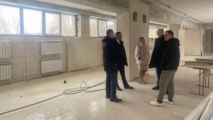 Капитальный ремонт школы в Дубовке выполнен на 80%