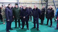 Программа к 80-летию Великой Победы стартовала в Волгоградской области открытием ФОКа и корпусов на «Юном ястребе»