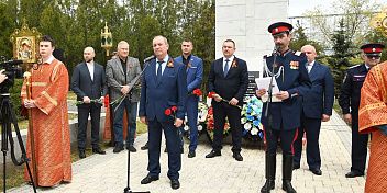 На «Острове Людникова» почтили память защитников Сталинграда