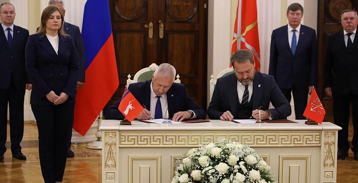 Волгоградская областная Дума и Законодательное Собрание Санкт-Петербурга подписали соглашение о межпарламентском сотрудничестве