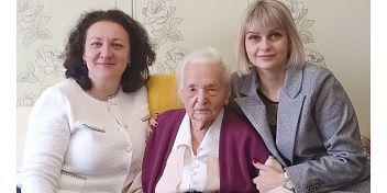 Участнице Сталинградской битвы Александре Ивановне Лемякиной исполнилось 103 года