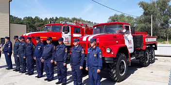 Новое пожарное депо открыто в Быковском районе