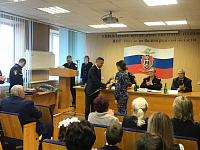 Волгоградская областная Дума отметила лучших сотрудников Росгвардии региона