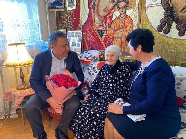 У жительницы Советского района юбилей