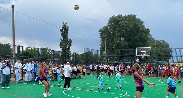 В Ленинске построена цифровая спортивная площадка