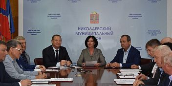 Сергей Булгаков посетил с рабочей поездкой Николаевский район