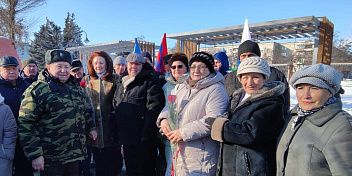 Тамара Головачева почтила память воинов-афганцев