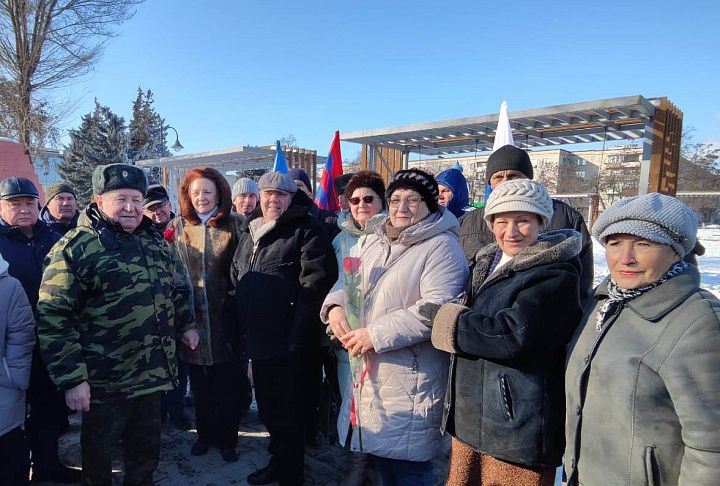 Тамара Головачева почтила память воинов-афганцев