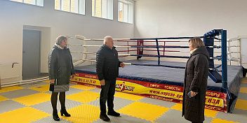 В Руднянском районе готовится к открытию ведущий спортивный центр
