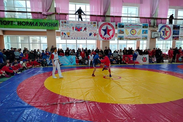 В Краснооктябрьском районе прошел турнир по самбо