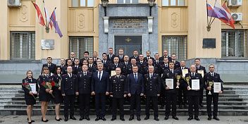 Участковые уполномоченные полиции МВД отмечают 102-ю годовщину со дня образования службы