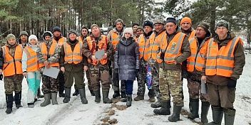 В Волгоградской области проводят ежегодный зимний учет диких животных