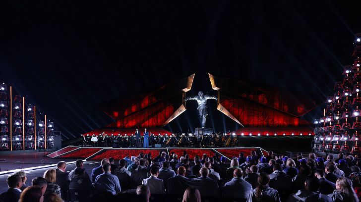 В честь юбилея Победы в Курской битве открыт новый мемориальный комплекс